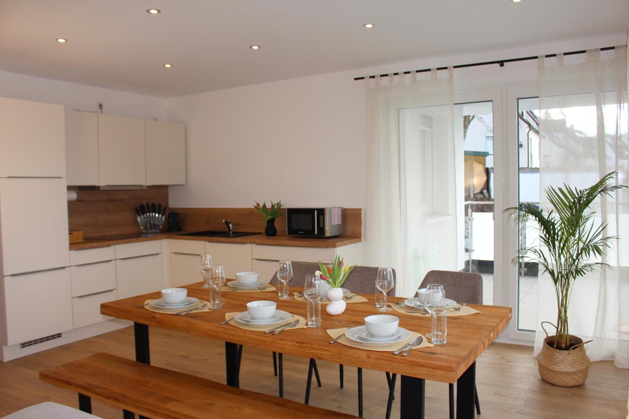 Ada4, Apartment Mit Kueche, Badewanne, Balkon, Terrasse, Parkplatz Am Haus, Ruhig Gelegen Kulmbach Exterior foto